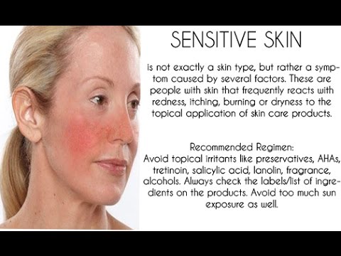 know about sensitive skin