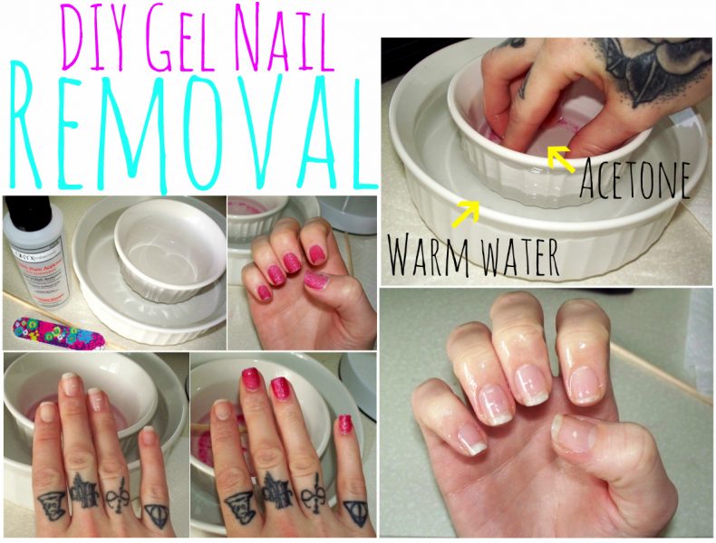 DIY Gel Polish Removal With Acetone