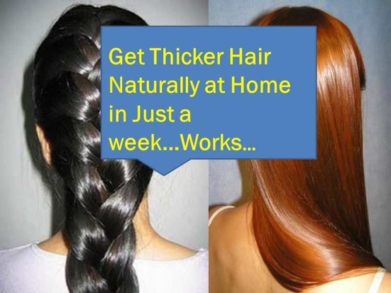 How to make your hair fuller and thicker