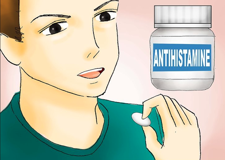 Taking an Anti-histamine