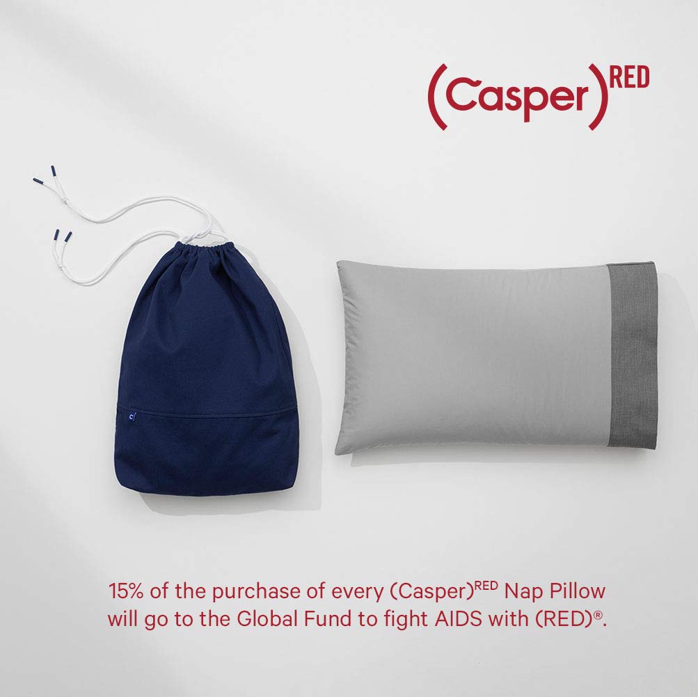 (CASPER) RED Nap Pillow