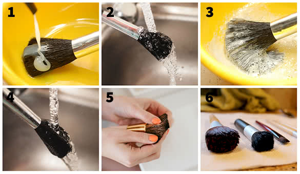 How To Clean Makeup Brushes2