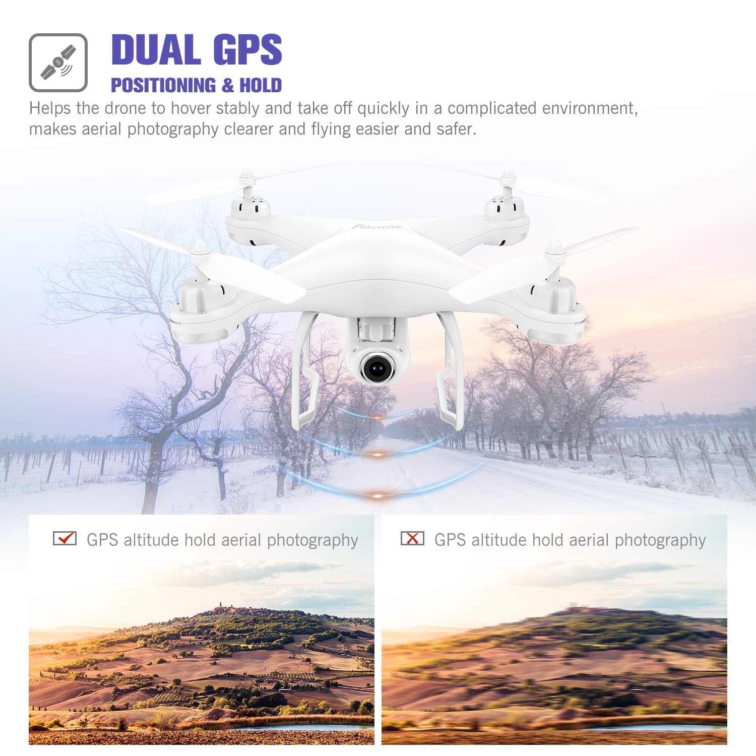 Potensic T25 GPS Drone