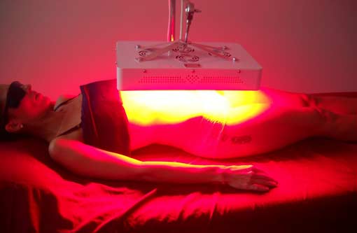 Infrared light therapy for weight loss